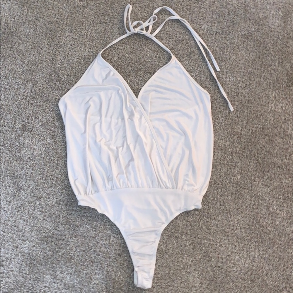 Bodysuit, white classy top